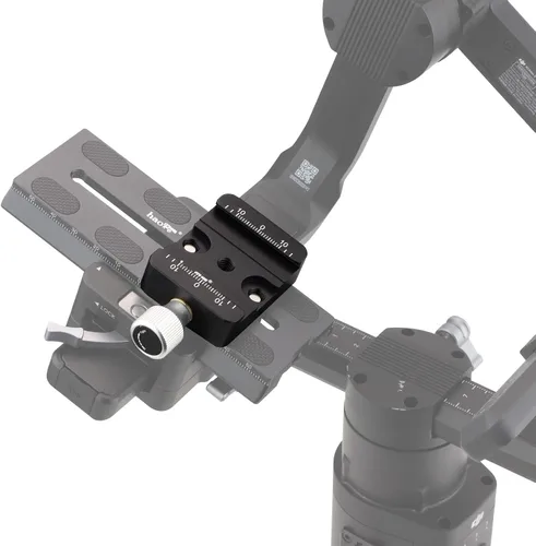 Vista 3 de Haoge CP-40 DSLR y abrazadera de liberación rápida sin espejo para conversión estándar tipo Arca Elevar Elevar Elevar Compatible con DJI Ronin S/SC
