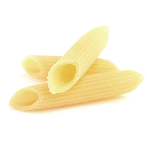 Vista 4 de Giusto Sapore Pasta italiana artesanal importada de Penne Rigate, bronce orgánico dibujado, 340G