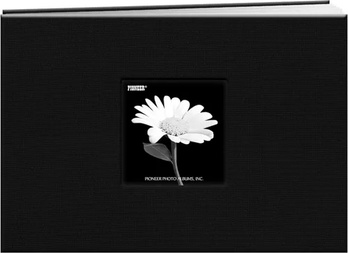 Vista 7 de Pioneer Libro de Memoria con Marco de Tela Frontal Postbound de 5 por 7 Pulgadas, Rojo Manzana
