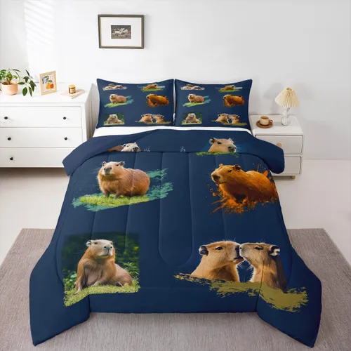 Vista 15 de Juego de edredón de mariposa morada tamaño individual para niñas y niños, ropa de cama rosa degradado, relleno de edredón de mariposa de ensueño