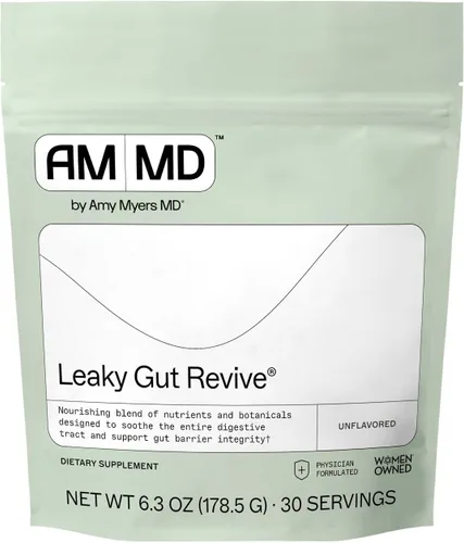 Vista 8 de Amy Myers MD Leaky Gut Revive - Sin gluten y sin lácteos - Mezcla botánica para un apoyo intestinal saludable - Apoyo a la salud gastrointestinal