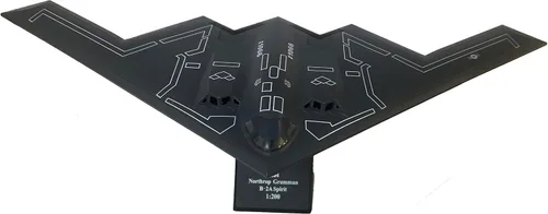 Vista 3 de B-2 Stealth Bomber 1/200 Modelo de avión fundido a troquel