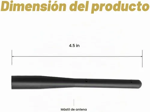 Vista 8 de KSaAuto Antena corta de 4.5 pulgadas para motocicleta Harley Davidson 1998-2026 accesorios de repuesto de antenas