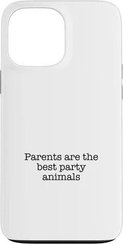 Vista 23 de iPhone 16 Parents are the best party animals Case