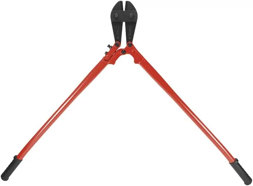 Vista 2 de Klein Tools 63342 - Cortador de pernos, resistente, 1116 pulgadas suave y mediano, y capacidad dura de 1/2 pulgada, mango de acero, 36 pulgadas