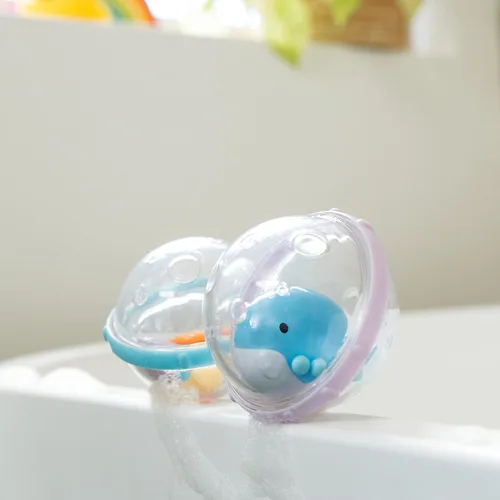 Vista 5 de Munchkin® Float & Play Bubbles™ - Juguete de baño para bebés y niños pequeños, 4