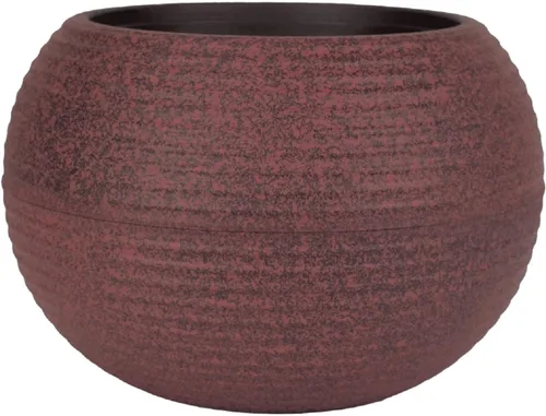 Vista 8 de The HC Companies Maceta Atlas Sphere de 8 pulgadas, ligera, decorativa, redonda, de plástico, para interiores y exteriores, para hierbas y flores