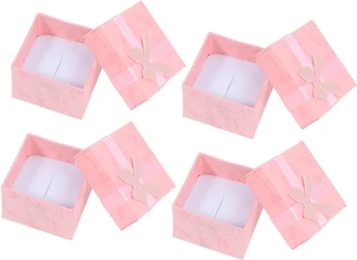 Vista 3 de 48 piezas organizador de almacenamiento de aretes joyero para mujer, organizador de almacenamiento de joyas, cajas para regalos, organizador