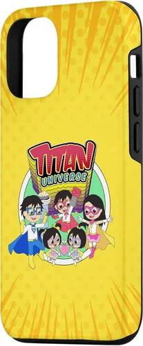 Vista 2 de Funda para iPhone 12/12 Pro Ryan's World Titan Universe Ryan y Family