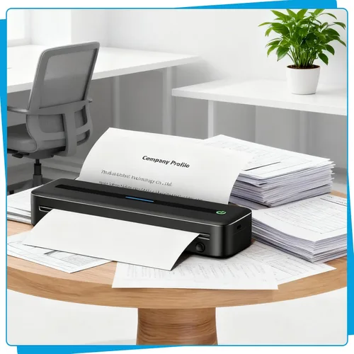 Vista 5 de 100 hojas de papel de impresora térmica de 8.5 x 11 pulgadas, tamaño carta