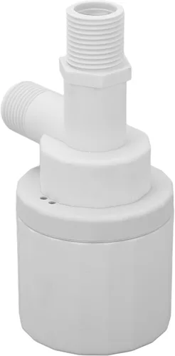 Vista 7 de 1/2in DN15 Float Ball Valve Automatic Level Control Floating Valve for Water Tank Pool Upper Inlet Premium PA66 Silicone 304 Stainless Steel 56 x