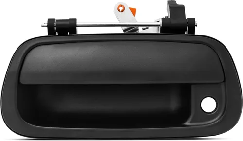 Vista 7 de DEAL AUTO ELECTRIC PARTS Pestillo de manija de la puerta trasera de la caja de camioneta con kit de repuesto de orificio para llave, compatible