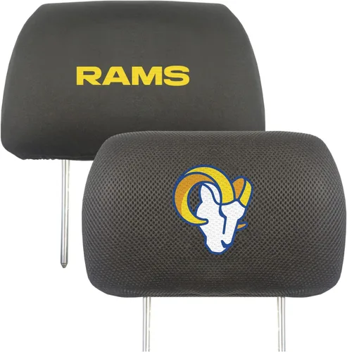 Vista 8 de FANMATS 21373 Juego de fundas para reposacabezas bordadas de Kansas City Chiefs - 2 piezas
