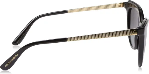 Vista 3 de DolceGabbana DG4335 - Gafas de sol 5018G-54 - gradiente gris DG4335-501-8G-54 NegroOro