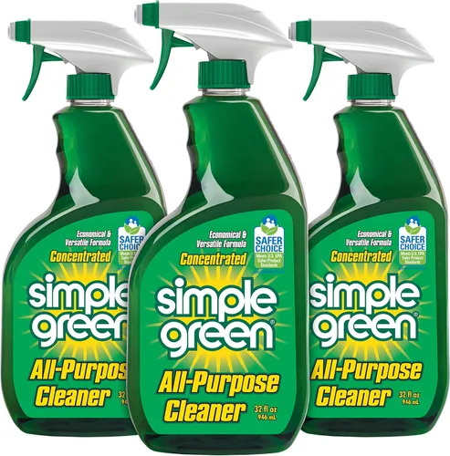 Vista 2 de Simple Green 14002 Limpiador multiusos con aroma a limón, espray de gatillo de 24 onzas