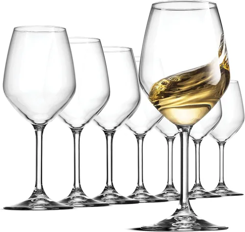Vista 12 de Juego de 4 copas de restaurante, de Bormioli Rocco, Vino blanco, Cristal
