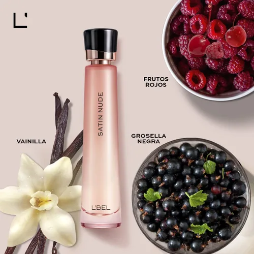 Vista 4 de L'BEL – Perfume Satin Nude para Mujer de Larga Duración 1.7 fl oz