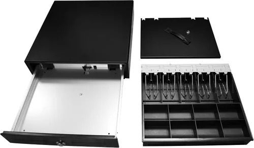 Vista 3 de Cajón de efectivo de tamaño estándar con microinterruptor - 24 V, 16.142 in x 16.535 in - CD350