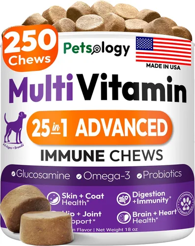 Vista 15 de Masticables para aliviar la alergia para perros, 170 unidades, antipicazón