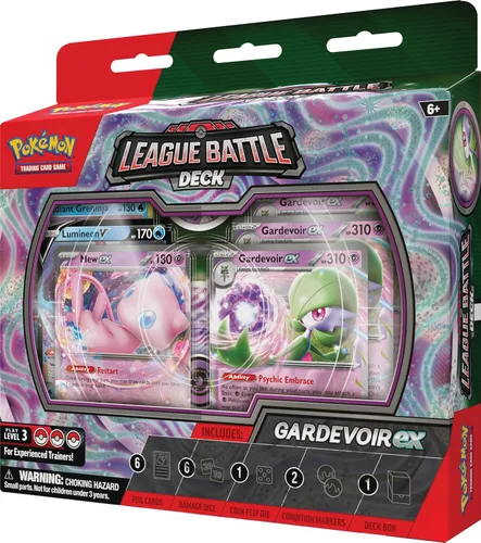 Vista 3 de Pokémon TCG: Baraja de Batalla de la Liga Gardevoir ex
