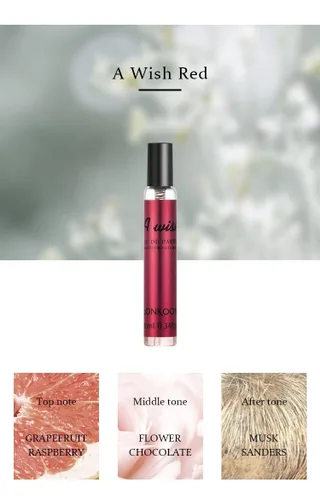 Vista 4 de Lonkoom Set de regalo de muestras de perfume de Navidad para mujeres y hombres, Eau de Parfum en espray unisex, fragancia de larga duración, 5 x 0.3