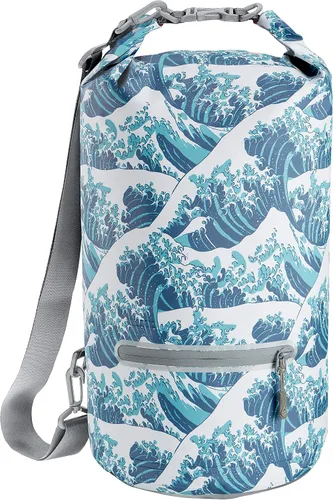 Vista 15 de Skog Å Kust DrySak - Bolsa impermeable con tapa enrollable para viajes y al aire libre - tamaños de 5, 10 y 20 litros