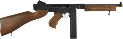 Vista 3 de D98 M1A1 WW2 SMG AEG Pistola de Airsoft (madera sintética)