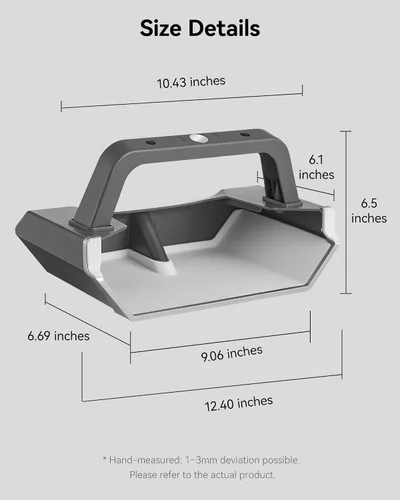 Vista 9 de 3W Magnetic Under Screen Storage Box for Tesla Model Y Juniper 2025-2026 White