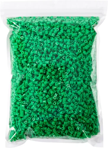 Vista 10 de Fuse Beads - 2000 cuentas de hierro fundido negro de 0.197 in, compatibles con Perler y Hama
