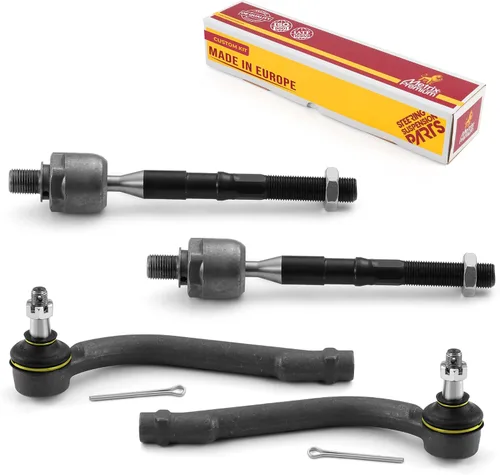 Vista 151 de Metrix Premium Chassis Parts - Kit de 4 piezas de extremos de barra de acoplamiento frontal exterior e interior compatible con Nissan Pathfinder