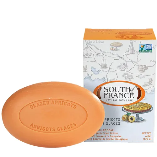 Vista 11 de South Of France SoF - Jabón de barra triple molido, con aceite de coco y manteca de karité orgánica, vegano y sin OMG, libre de ftalatos, sulfatos