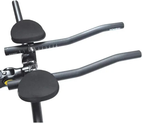 Vista 5 de Bike Aero Bars Ciclismo Aero Bars Bicicleta TT Manillar con llave Allen Herramienta Triatlón Aero Bars Ciclismo Rest Manillar para Moutain Bike Road