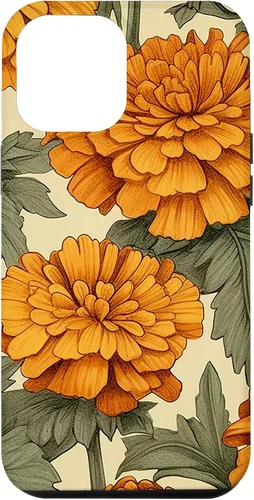 Vista 26 de Watercolor Marigold Flower Case for iPhone 16