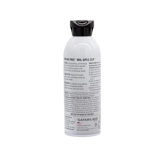 Vista 2 de Break-Free CLP .lata spray de lubricante para pistolas, 12 onzas/340 g, BF-CLP12