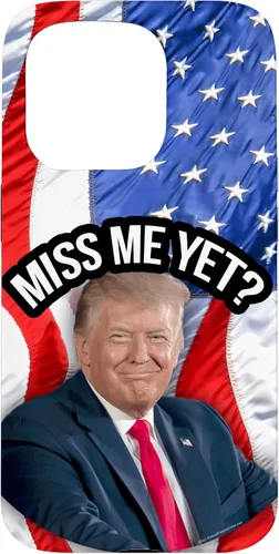 Vista 14 de iPhone 16 Anti-Biden Donald Trump Miss Me Yet Funny Political 2024 Case