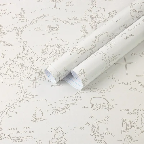 Vista 20 de Dimoon Papel tapiz floral de 78.7 x 16.1 pulgadas, papel de contacto negro grueso, papel tapiz grueso, papel tapiz delicado impermeable, hoja verde