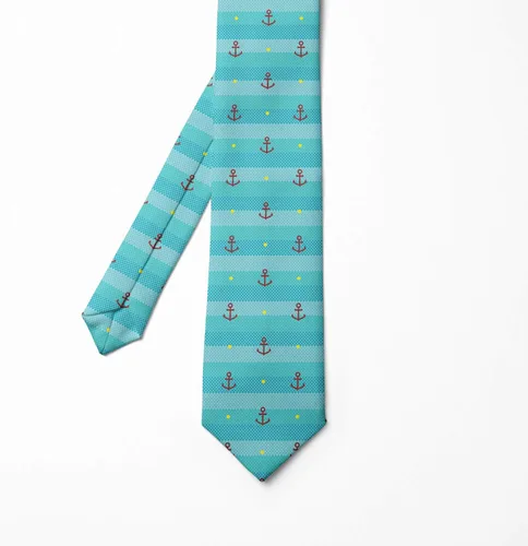 Vista 2 de Ambesonne Multicolor Modern Men's Tie