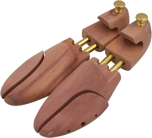 Vista 2 de Kilocircle - Árbol de zapatos de madera de cedro rojo con tubos gemelos, 2
