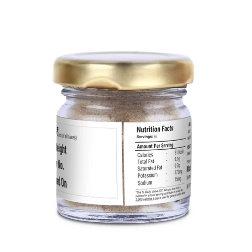Vista 3 de Dawn Lee Pure Raw Hing (Asafoetida) 0.18 oz Polvo de Asafoetida Premium Sustituto de ajo y cebolla Sin gluten, sin sal, vegano Ayuda