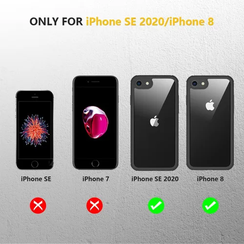Vista 88 de Miracase Serie de vidrio para iPhone 11 de 6.1 pulgadas, funda protectora de cuerpo completo resistente mejorada con protector de pantalla de vidrio