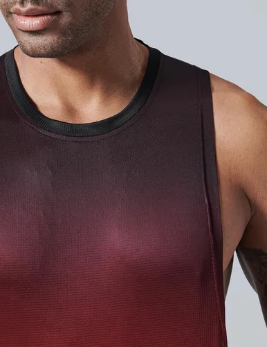 Vista 5 de Paquete de 3 camisetas sin mangas para hombre, con brazo caído, para gimnasio, fisicoculturismo, entrenamiento, camisetas sin mangas