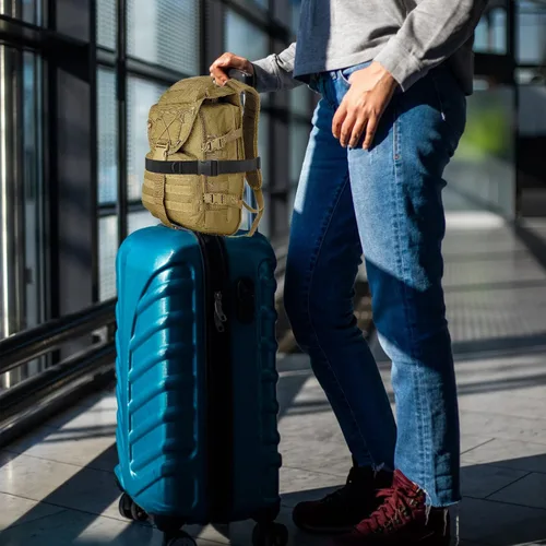 Vista 7 de Cinturón de viaje para equipaje, cinturón de viaje para equipaje de mano, elegante y ajustable, cinturón de viaje para equipaje, accesorios de viaje