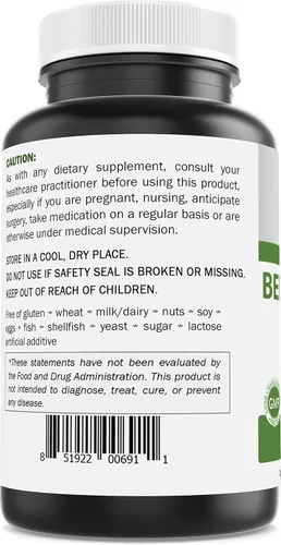 Vista 3 de Brieofood Propóleo de abeja 1000mg por porción - 120 cápsulas