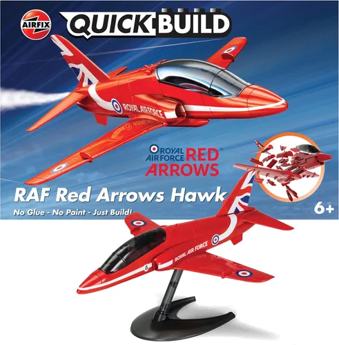 Vista 14 de Airfix Quickbuild BAe Hawk - Kit de modelo de avión, construcción rápida