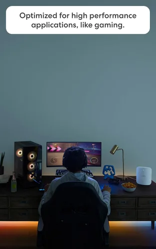 Vista 5 de Router wifi Amazon eero Max 7 con 1 mes gratis de eero Plus (renovación automática): Admite planes de internet de hasta 10 Gbps, cobertura de hasta