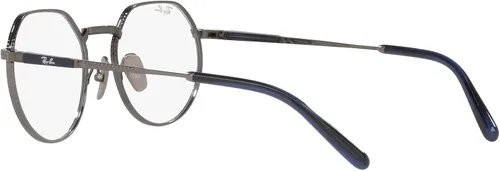 Vista 5 de Ray-Ban RX8265v Jack - Marcos redondos de titanio para gafas graduadas