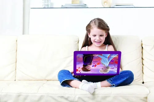 Vista 5 de LEXIBOOK, Portátil congelado, educativo y bilingüe italiano/inglés, juguete para niñas con 124 actividades para aprender, jugar juegos y música