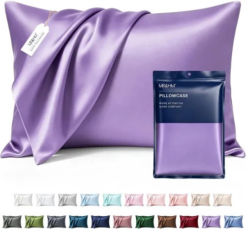 Vista 202 de MR&HM - Funda de almohada de satén