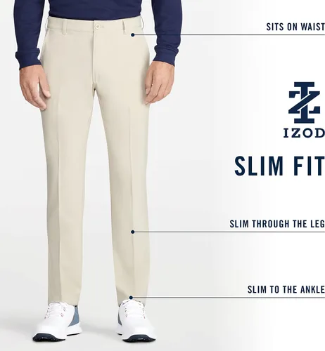 Vista 7 de IZOD Men's Golf Swingflex Slim Fit Pant