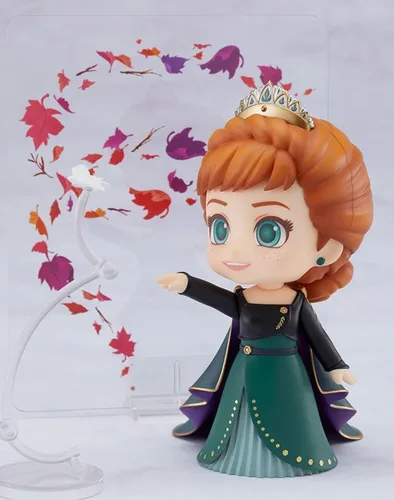 Vista 5 de Figura de acción de Nendoroid de Good Smile Frozen 2: Anna (versión del vestido de epílogo), multicolor